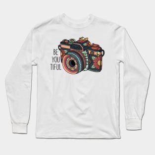 be YOU tiful Camera Long Sleeve T-Shirt